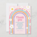 Search for rainbow thank you cards Hippie