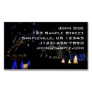 Search for xmas lights business cards Blue