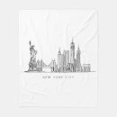 Search for new york city blankets Manhattan skyline