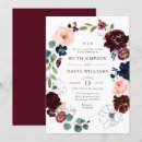 Search for burgundy and navy wedding invitations Chic