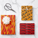 Search for flame wrapping paper Bright