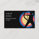 Search for archery business cards Professional