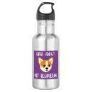 Search for corgi water bottles Funny