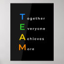 Search for teamwork posters Cooperation