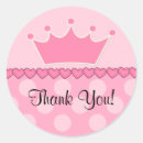 Search for princess thank you stickers Crown