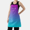 Search for monogram aprons Colorful