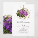 Search for vintage first communion invitations Watercolor