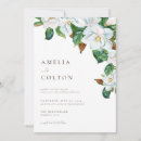 Search for magnolia invitations Modern