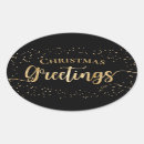 Search for gold and black oval stickers Foil