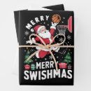 Search for basketball wrapping paper Merry christmas