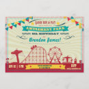 Search for amusement park invitations Carousel