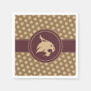 Search for texas napkins Bobcats
