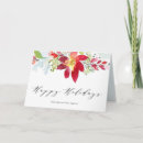 Search for garland christmas cards Poinsettia