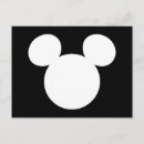 Search for disney postcards Mickey mouse head