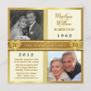 Search for golden anniversary invitations Stylish