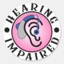 Search for asl stickers Hard of hearing