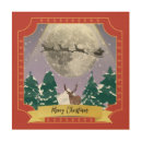Search for vintage reindeer art Santa