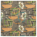 Search for green and white pattern fabric Retro