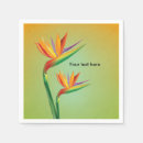 Search for bird paradise napkins Elegant