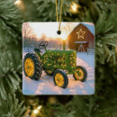 Search for red tractor ornaments Agriculture