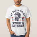Search for firefighter girlfriend tshirts Funny