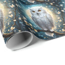Search for owl wrapping paper Bird