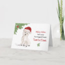 Search for westie christmas cards Santa
