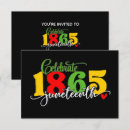 Search for juneteenth invitations History