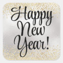 Search for sparkling happy new year stickers Glamorous