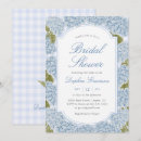 Search for watercolor hydrangea invitations Blue and white