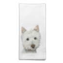 Search for westie terrier napkins Dog