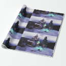 Search for winter scene wrapping paper Mountain