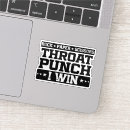 Search for rock paper scissors stickers Throat