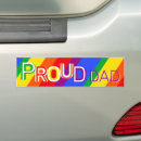 Search for rainbow bumper stickers proud