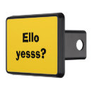 Search for funny trailer hitch covers Yellow