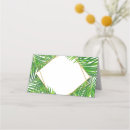 Search for leaf place cards Tropical