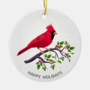 Search for red cardinal bird ornaments Cute