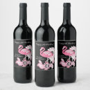Search for flamingo wine labels tropical
