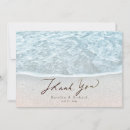 Search for beach bridal shower thank you cards Ocean