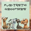 Search for dog window decals Pet grooming