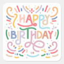 Search for happy birthday envelope seals Cute