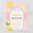 Search for lemonade stand invitations Pink