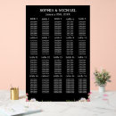 Search for 24x36 posters Table seat plan 24x36