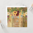 Search for sunflower background invitations Floral