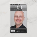 Search for iphone business cards Black