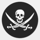 Search for pirate stickers Jolly roger