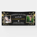 Search for black and gold graduation banners Congratulations graduate
