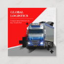 Search for shipping service business cards Logistics