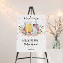 Search for coed baby shower posters Baby is brewing
