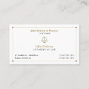 Search for gold law firm business cards Elegant